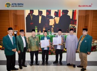 Kementerian ATR/BPN Gandeng Al Jam’iyatul Washliyah Percepat Sertipikasi Tanah Wakaf dan Aset Organisasi Keagamaan