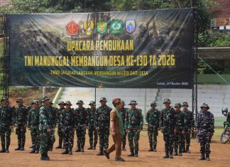 TMMD ke-130 Kodim Lebak Sasar Kebutuhan Dasar Masyarakat